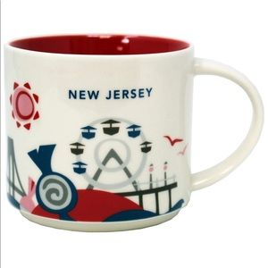 Starbucks You Are Here mug New Jersey